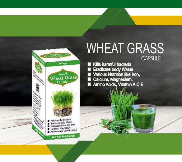 Wheat Grass Capsule